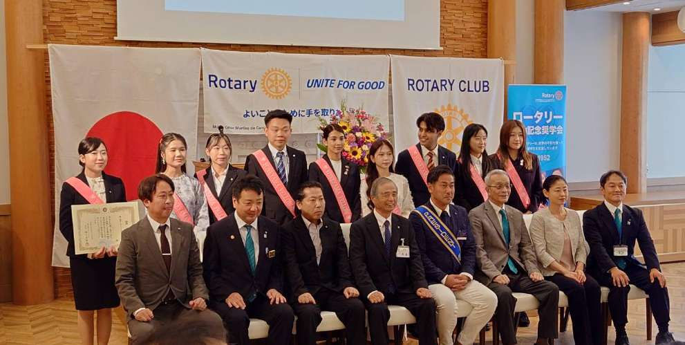 第5回 鶴ヶ島RC 米山奨学生スピーチコンテストが開催されました。